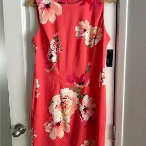 Alyx Coral Floral Midi Dress Officewear Quiet luxury Maximalism NWT
